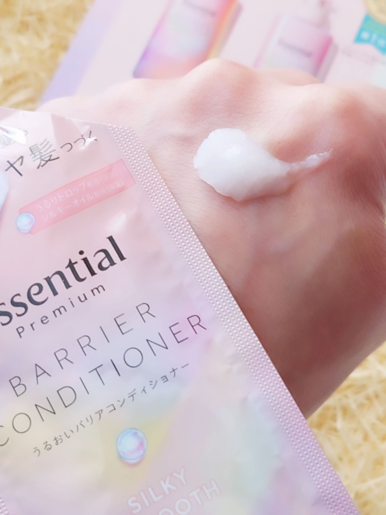 エッセンシャルプレミアム バリアシャンプー・コンディショナー シルキー＆スムース/エッセンシャル/市販シャンプーを使ったクチコミ（3枚目）