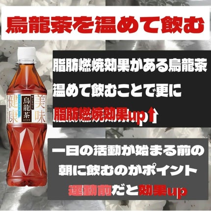 黒烏龍茶/サントリー/ドリンクを使ったクチコミ(2枚目)