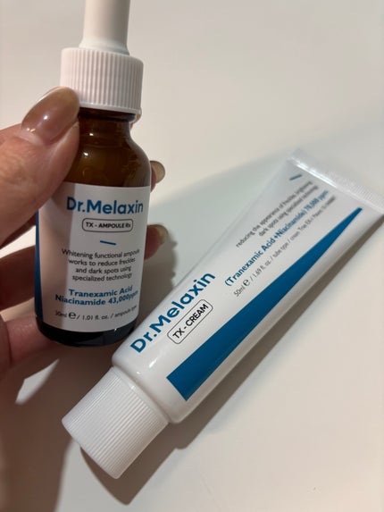 TXアンプルRX+TXクリーム/Dr.Melaxin/スキンケアキットを使ったクチコミ(1枚目)