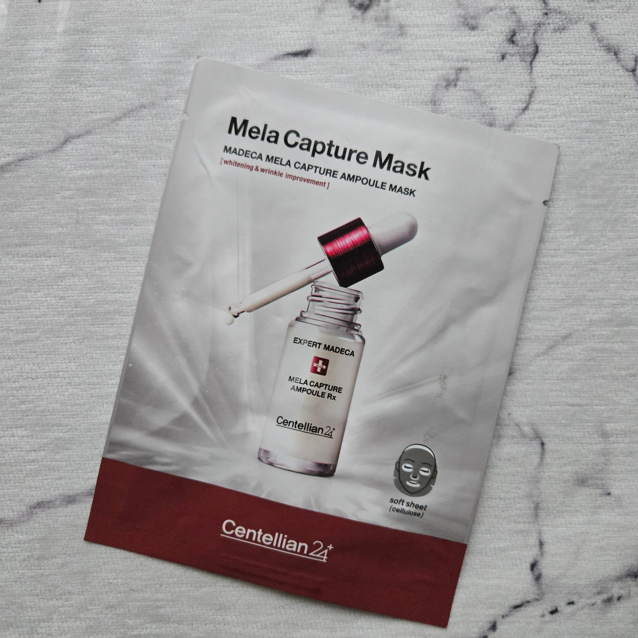 マデカ メラキャプチャー アンプルマスク/センテリアン24/シートマスク・パックを使ったクチコミ（1枚目）