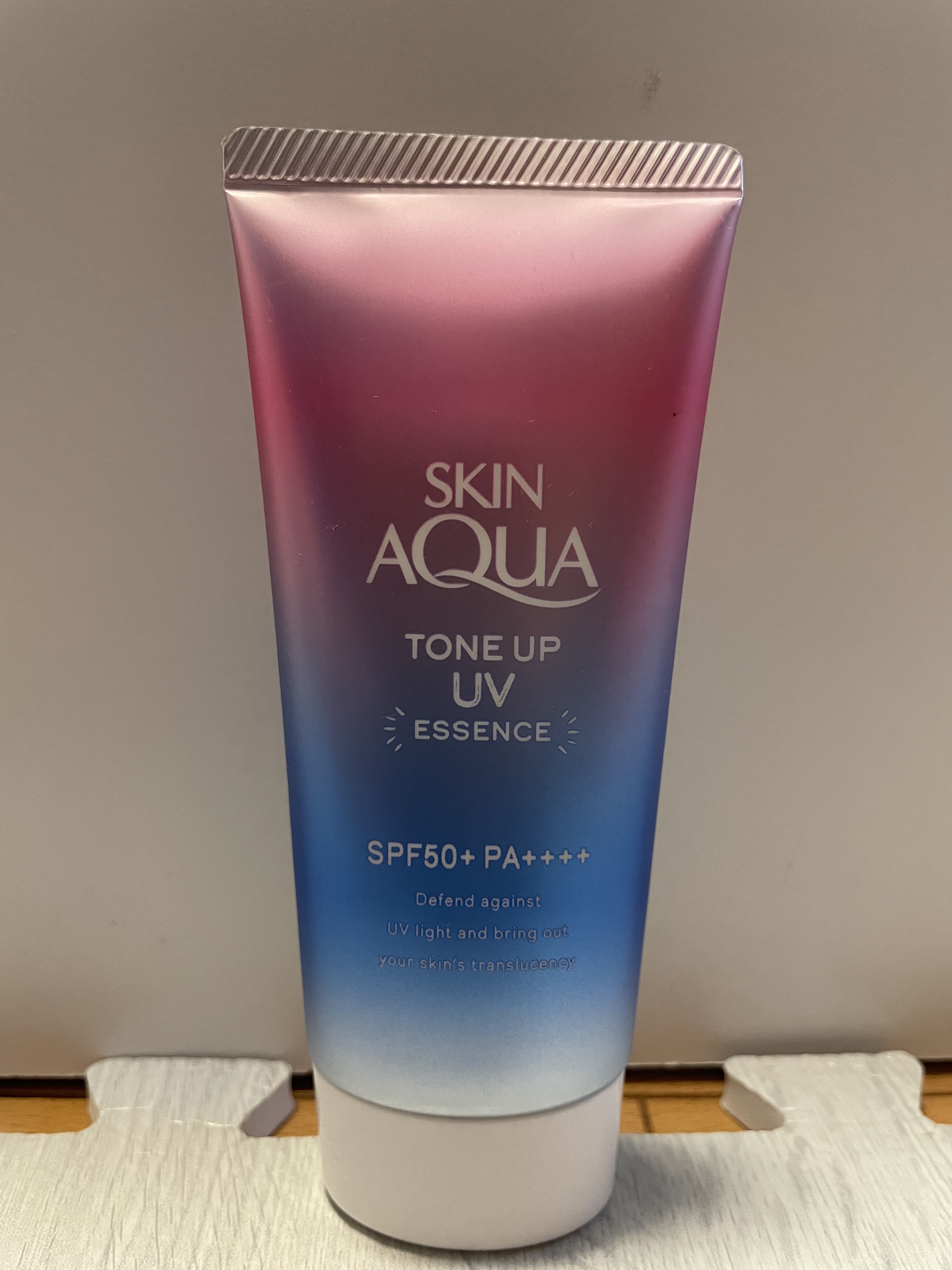 スキンアクア トーンアップUVエッセンス/スキンアクア/日焼け止めクリームを使ったクチコミ（1枚目）