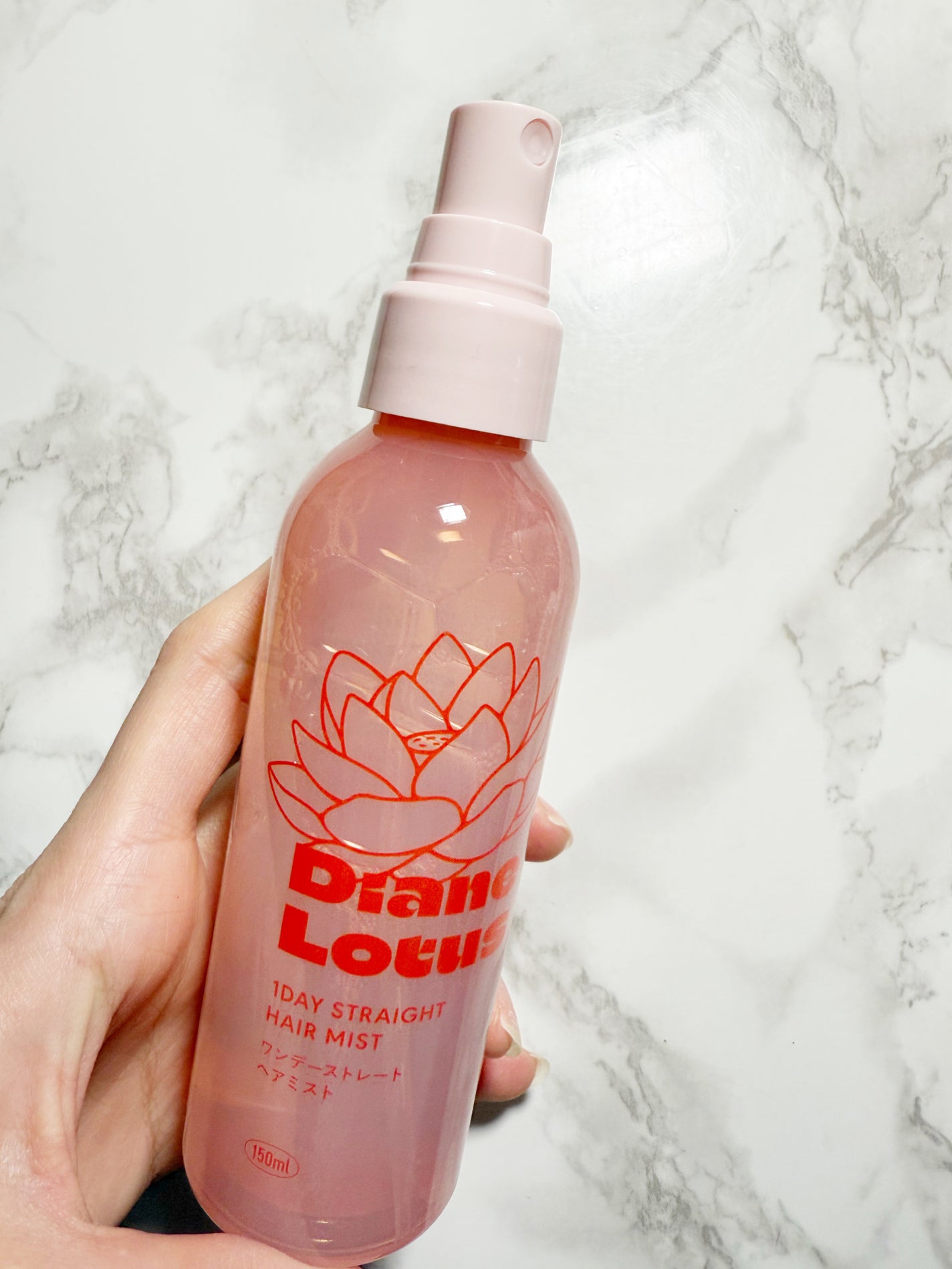 ロータス ワンデーストレート ヘアミスト ティー&シトラスの香り/ダイアン/ヘアミストを使ったクチコミ(2枚目)