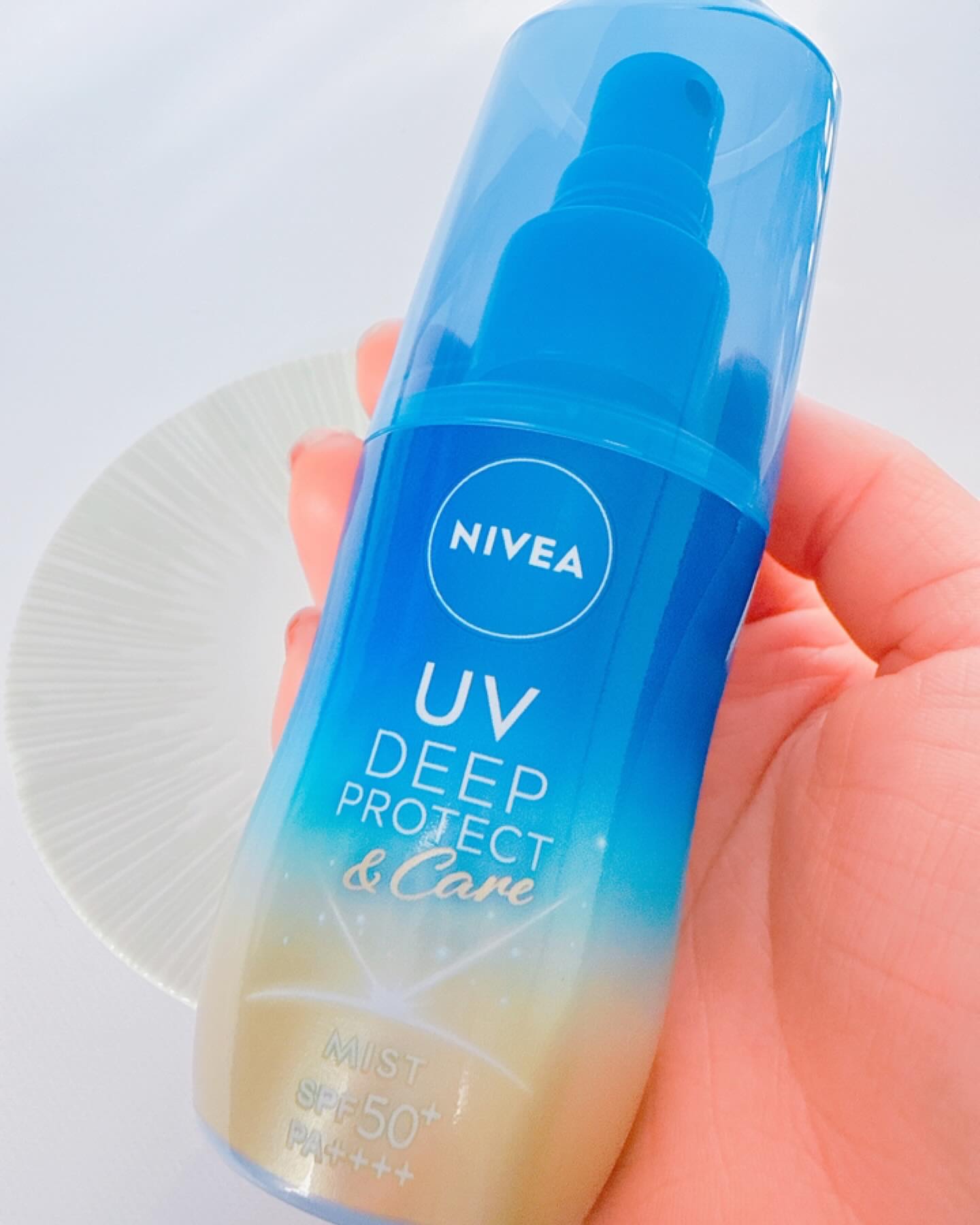 ニベアUV ディーププロテクト＆ケア ミルクミスト/ニベア/日焼け止めミスト・スプレーを使ったクチコミ（3枚目）