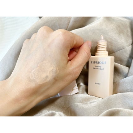 ラスティング セラム リキッド/ESPRIQUE/リキッドファンデーションを使ったクチコミ(4枚目)