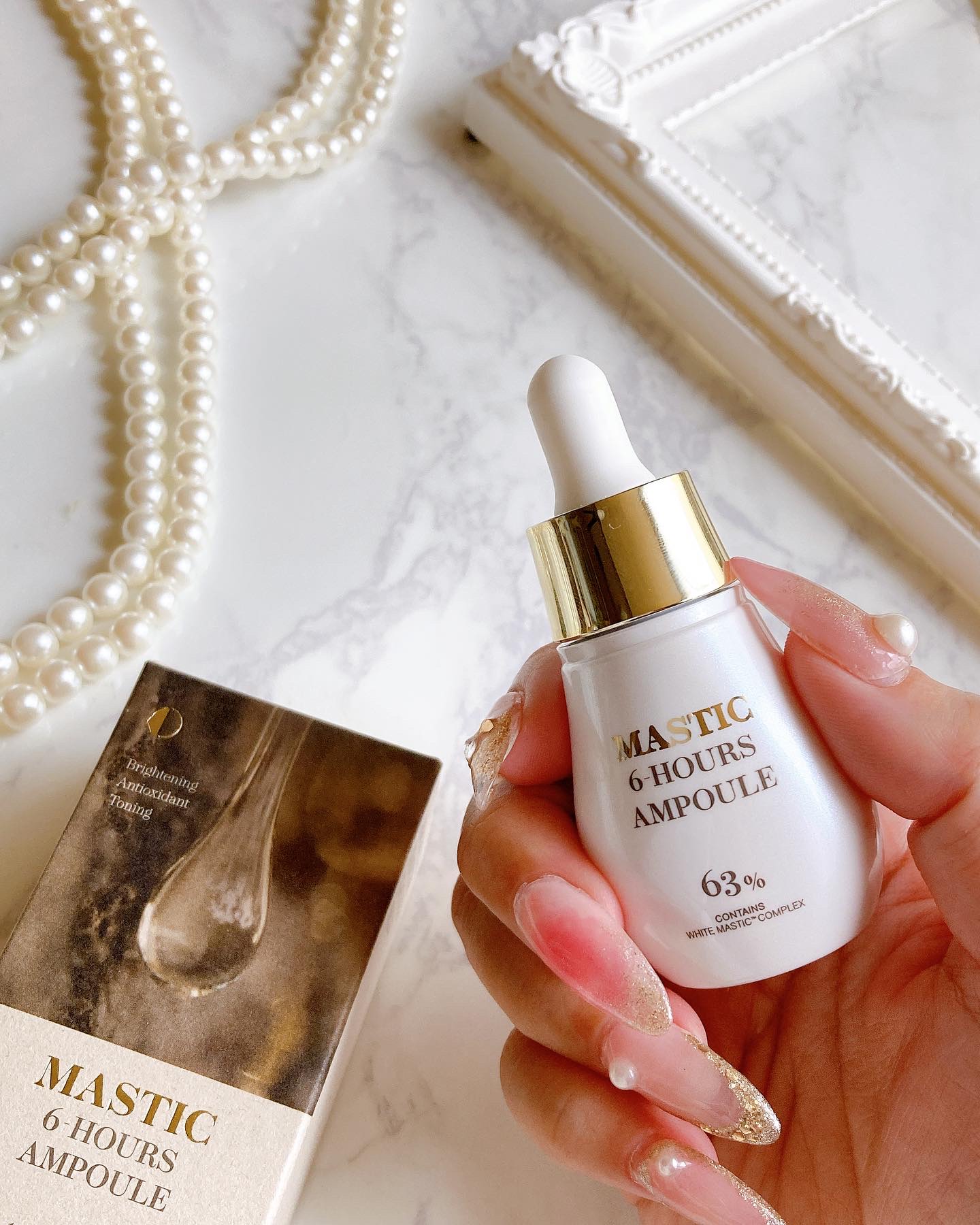 Mastic 6 Hours Ampoule /Mastina/美容液を使ったクチコミ（1枚目）