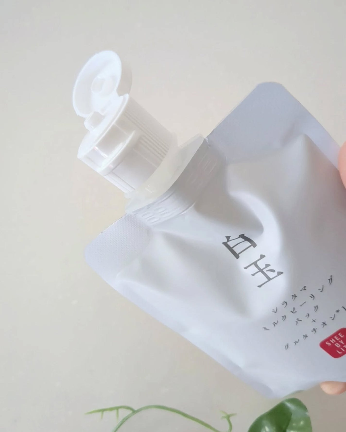 SHEE BY LITS 白玉ミルクピーリングパック/リッツ/洗い流すパック・マスクを使ったクチコミ(3枚目)