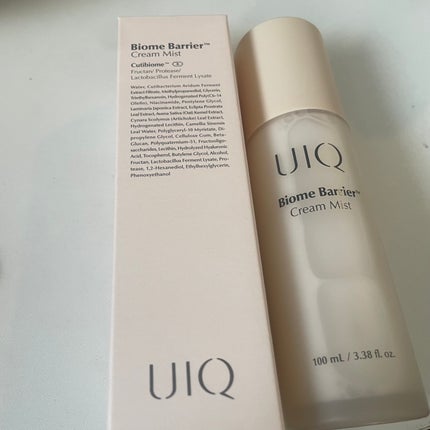 バイオームバリア クリームミスト/UIQ/ミスト状化粧水を使ったクチコミ(1枚目)