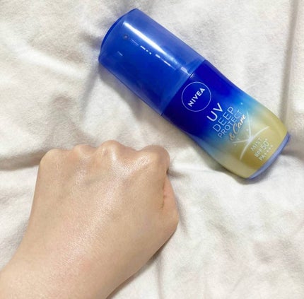 ニベアUV ディーププロテクト&ケア ミルクミスト/ニベア/日焼け止めミスト・スプレーを使ったクチコミ(4枚目)