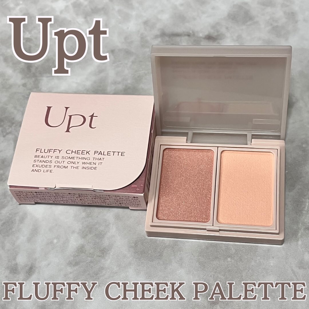 Upt FLUFFY CHEEK PALETTE /Upt/パウダーチークを使ったクチコミ（1枚目）