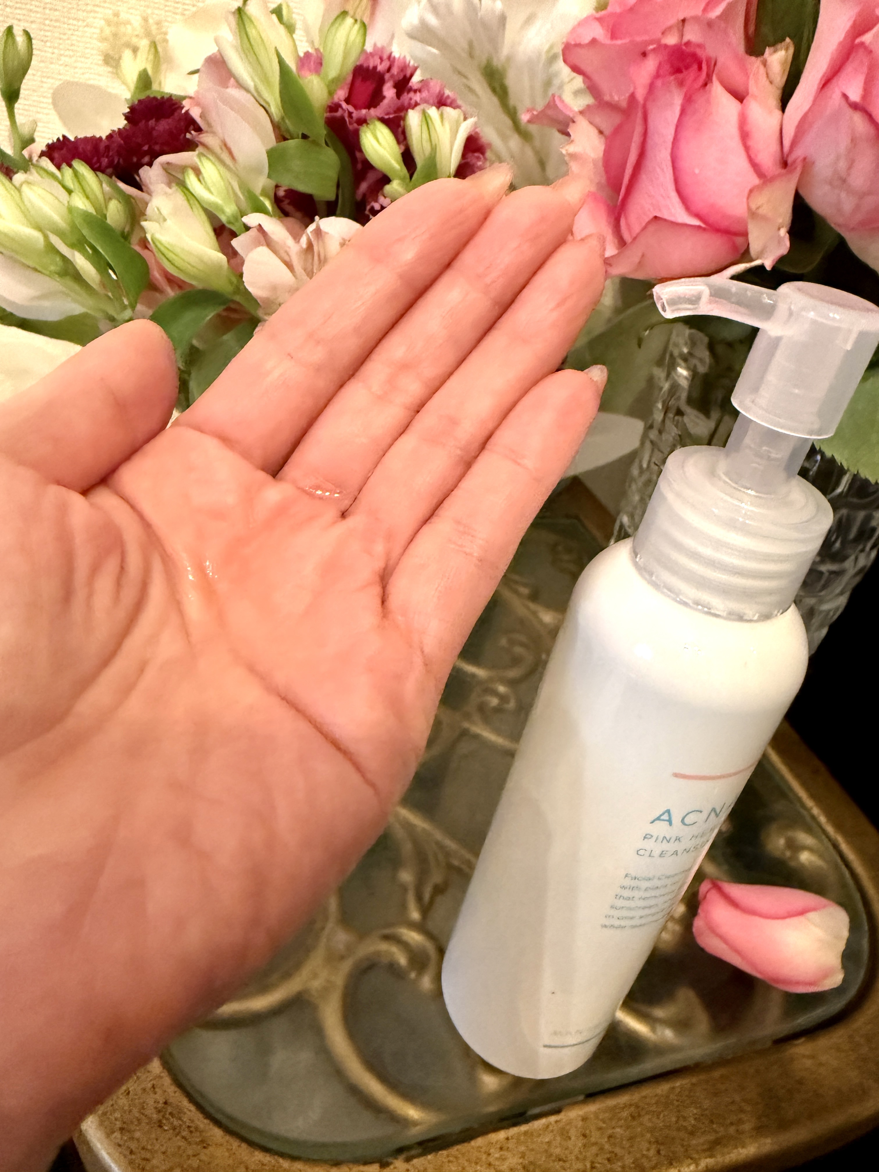 ピンクハーブクレンジング/ACNAL/オイルクレンジングを使ったクチコミ（2枚目）