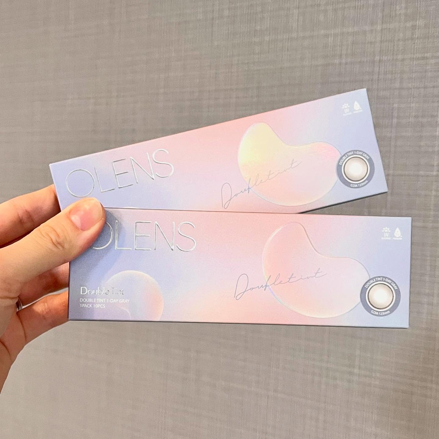 Double Tint 1day/OLENS/カラーコンタクトレンズを使ったクチコミ（2枚目）