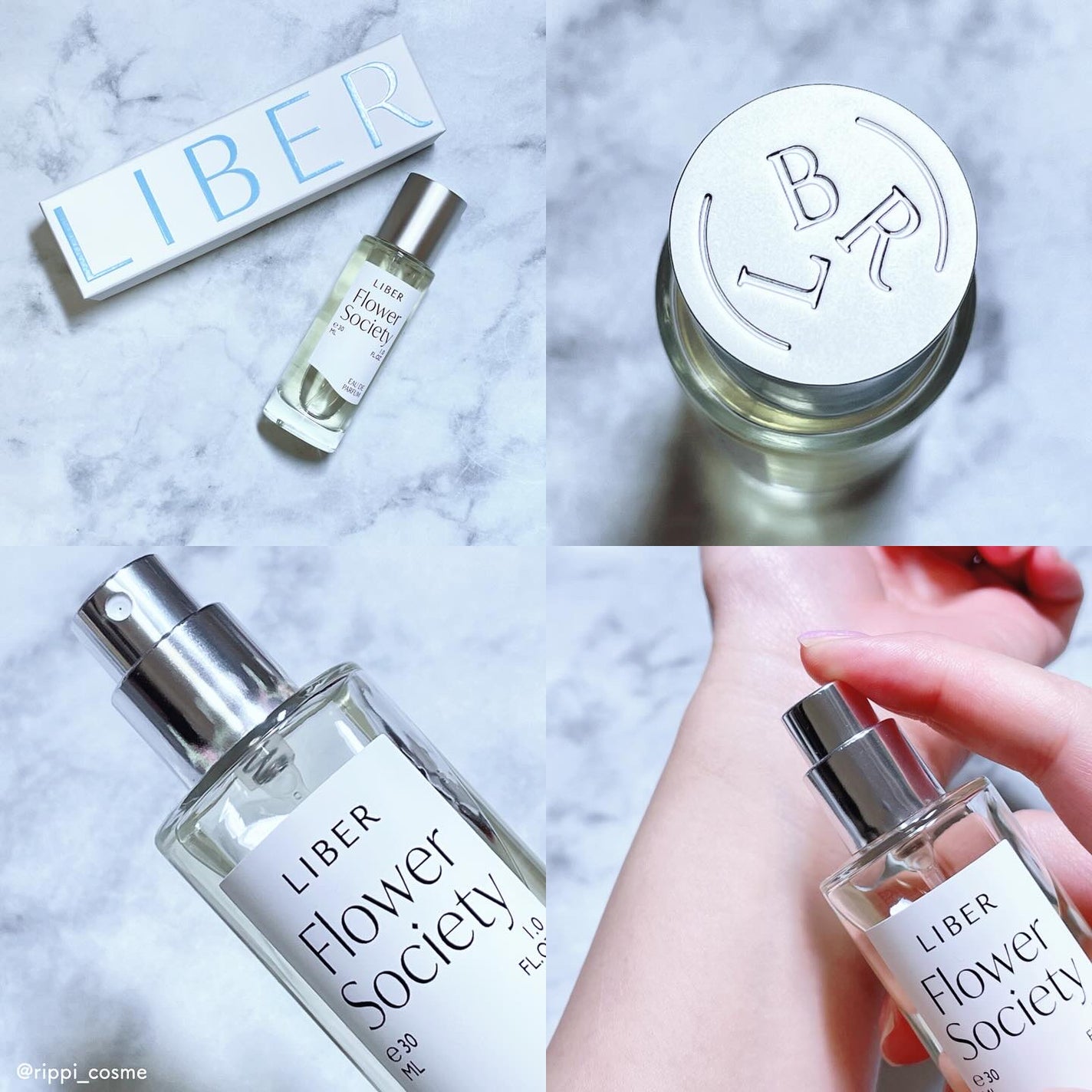 パフューム 30ml Flower Society /LIBER/香水(レディース)を使ったクチコミ(2枚目)