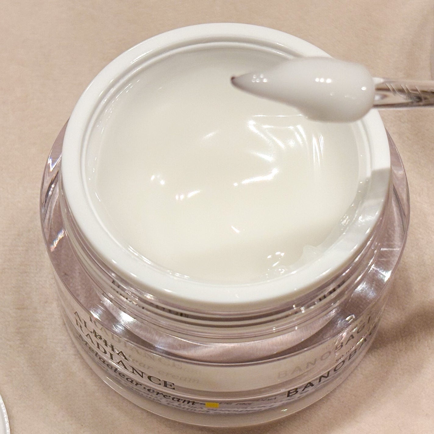 アルファラディアンスメラクリア クリーム/BANOBAGI/フェイスクリームを使ったクチコミ(2枚目)