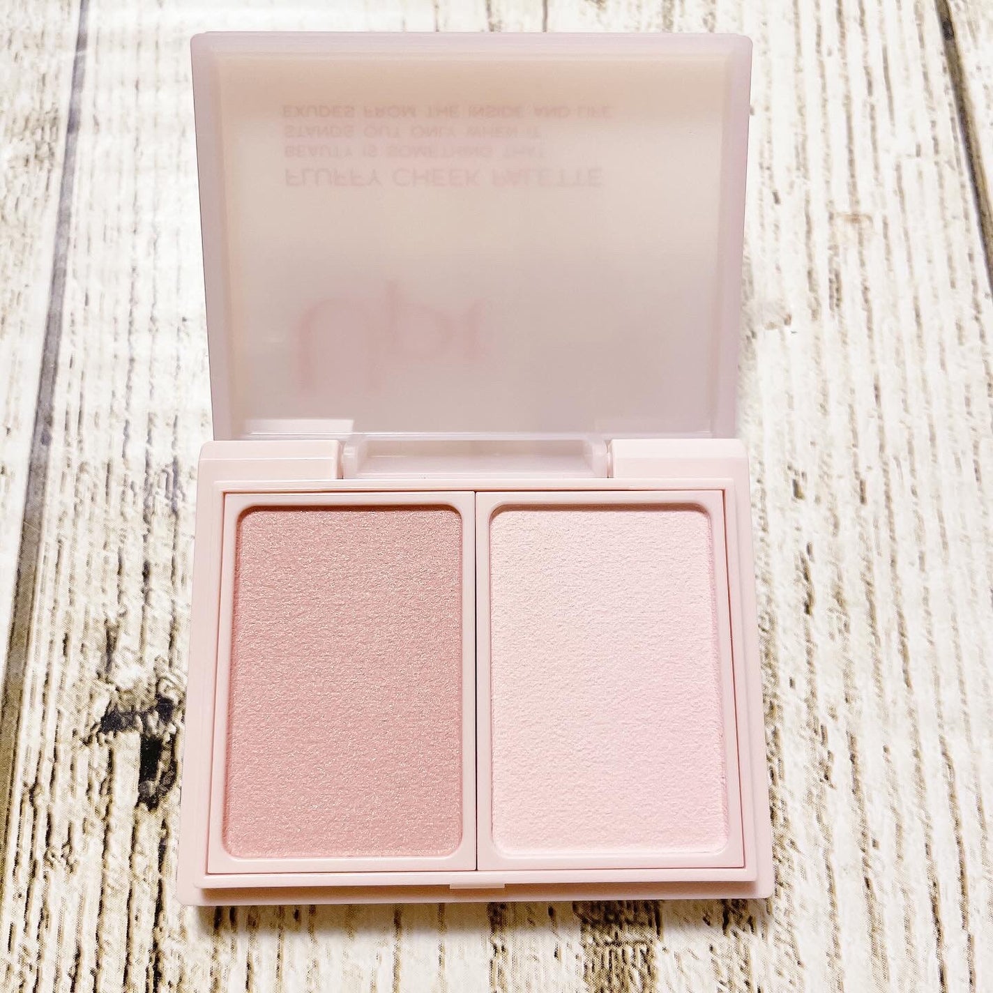 Upt FLUFFY CHEEK PALETTE /Upt/パウダーチークを使ったクチコミ(1枚目)