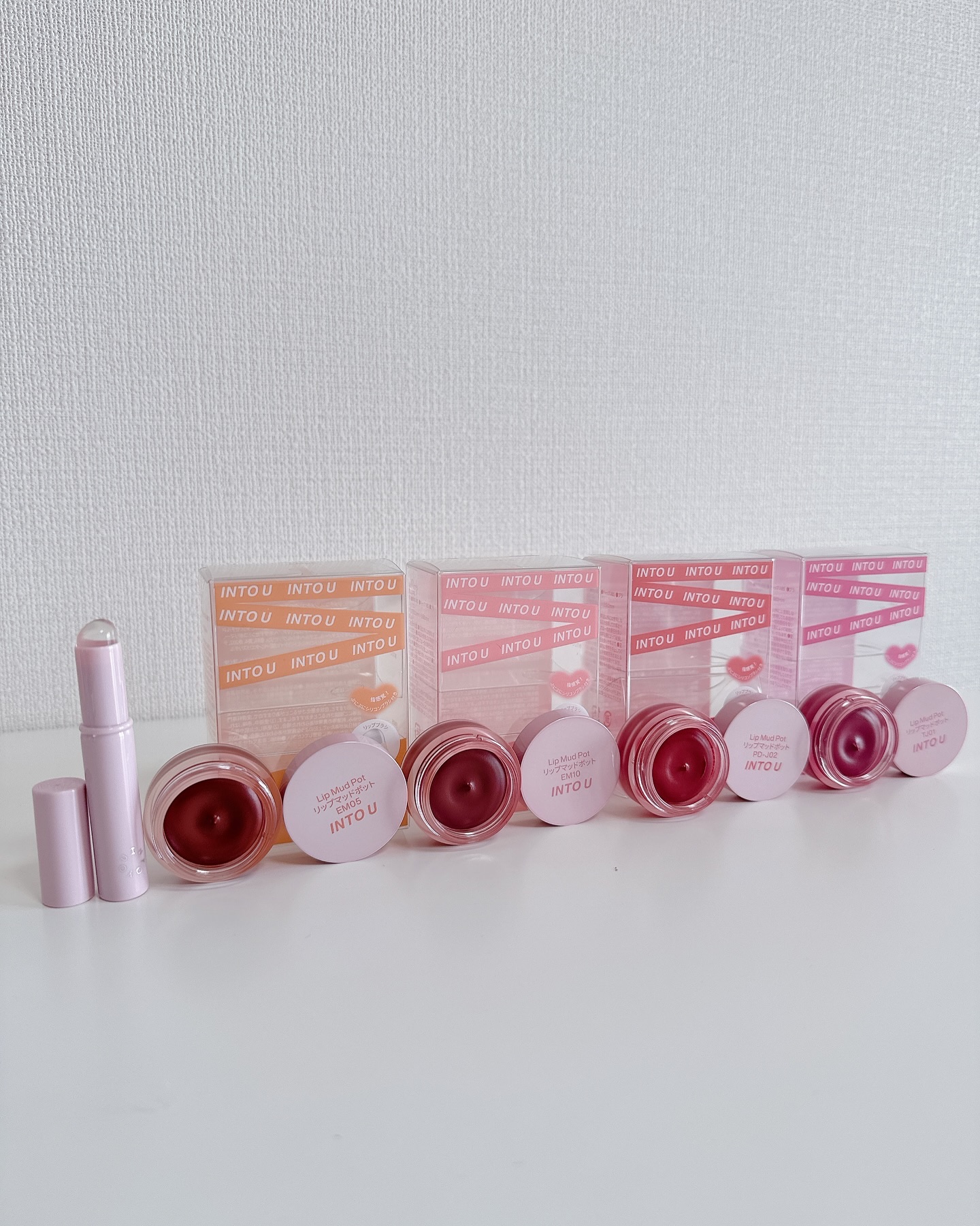 リップマッドポット/INTO U/口紅を使ったクチコミ（1枚目）