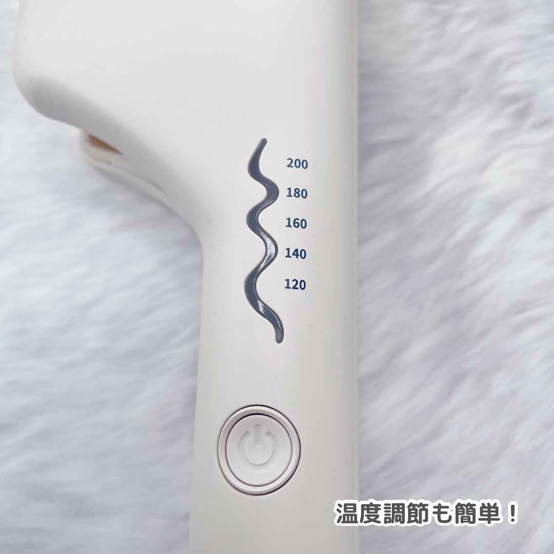 トリプルフローウェーブアイロン 32mm/40mm/VODANA (ボダナ)/カールアイロンを使ったクチコミ（3枚目）