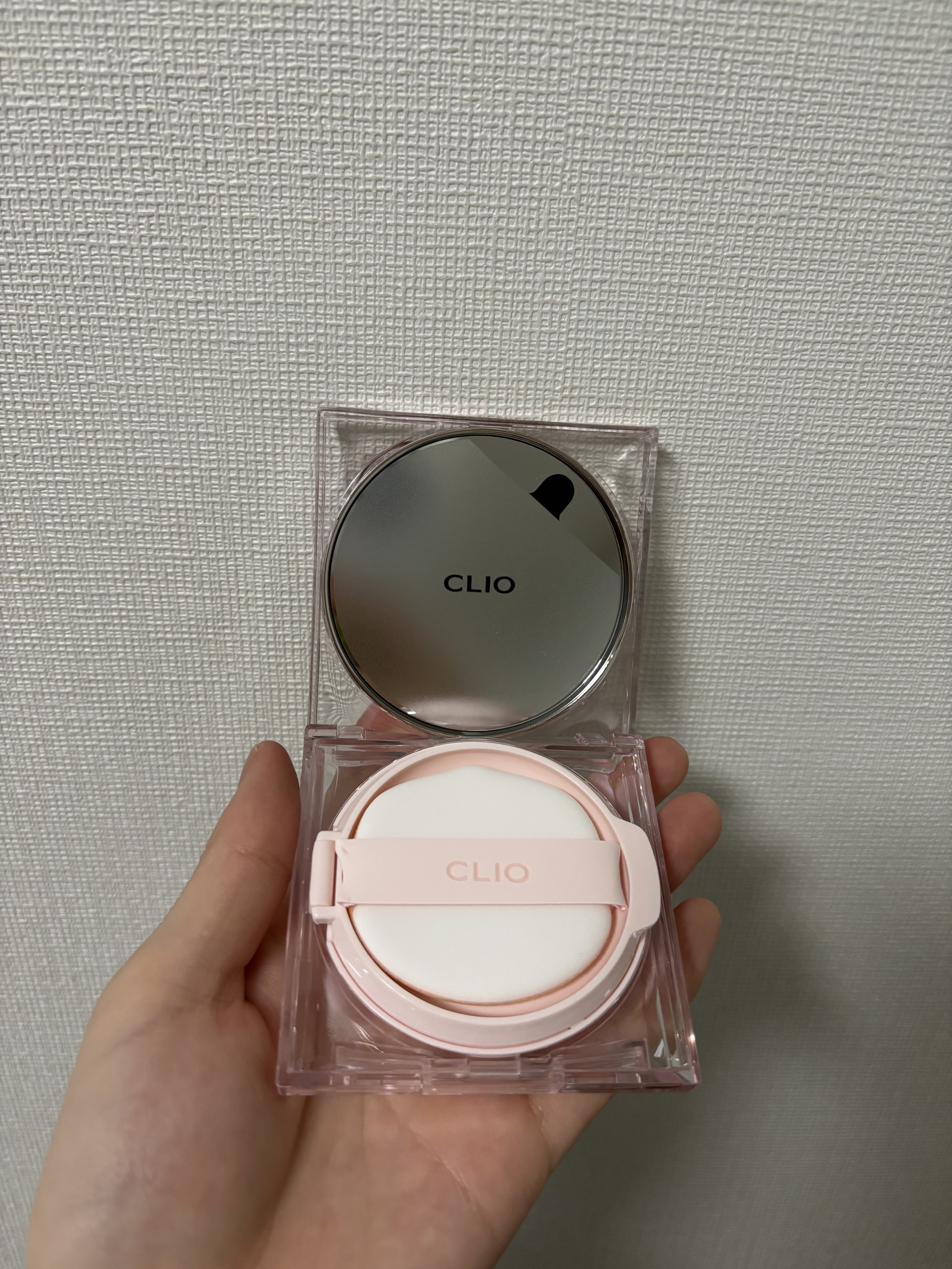 キル カバー ハイ グロウ クッション 02 ランジェリー(LINGERIE)/CLIO/クッションファンデーションを使ったクチコミ（2枚目）