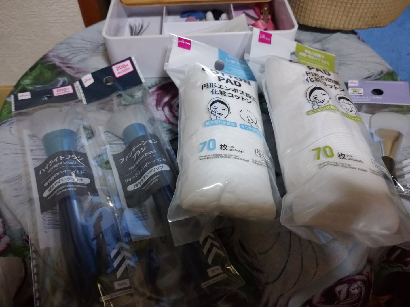 MY DREAM ファンデーションブラシ(グリッター)/DAISO/メイクブラシを使ったクチコミ(1枚目)