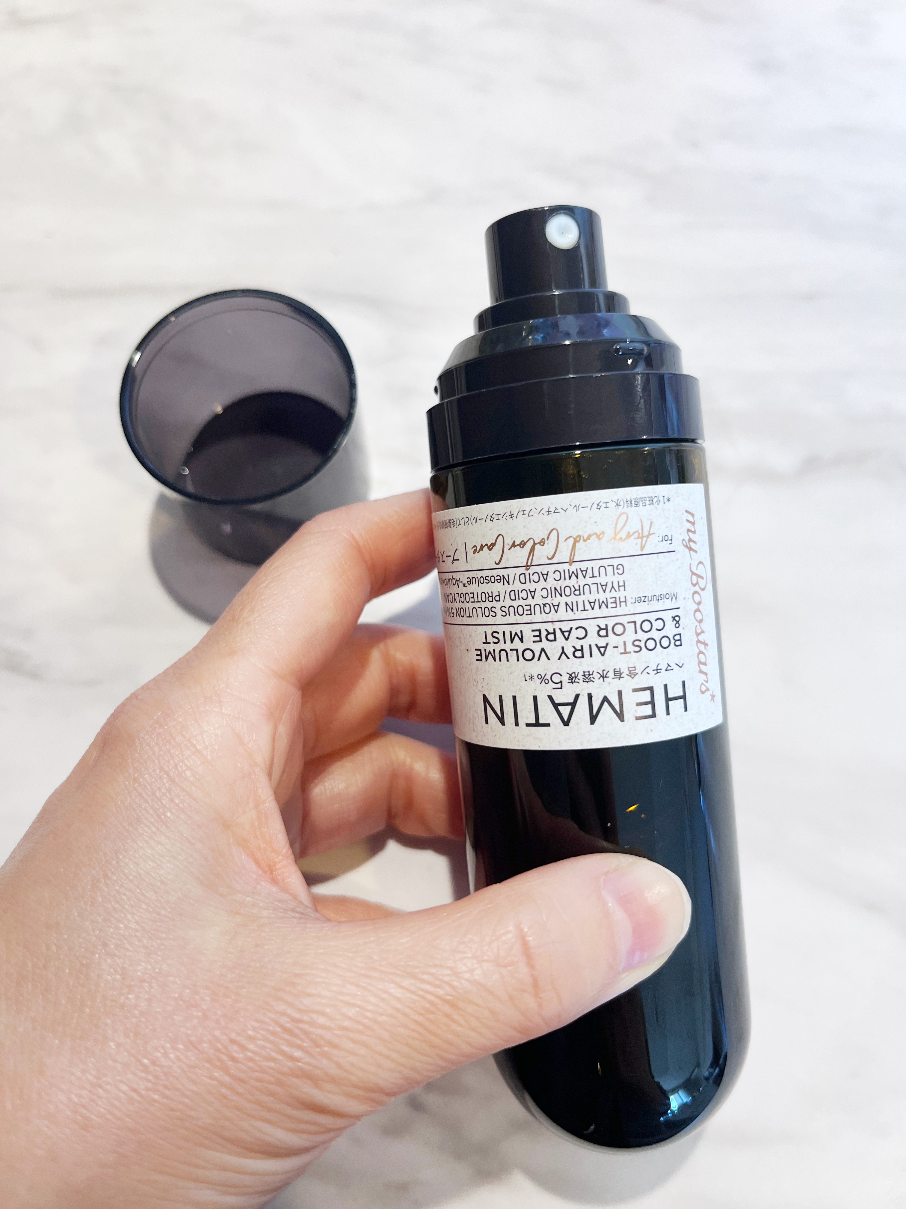 ヘマチン ブースター ミスト/マイブースターズ/ヘアマスク・ヘアパックを使ったクチコミ（3枚目）