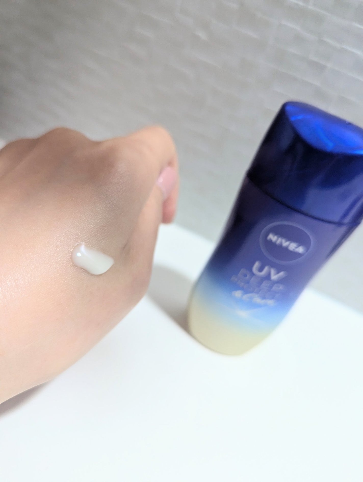 ニベアUV ディープ プロテクト&ケア ジェル/ニベア/日焼け止めジェルを使ったクチコミ(1枚目)