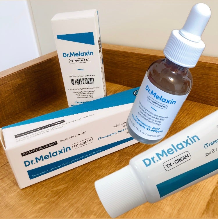 TXアンプルRX+TXクリーム/Dr.Melaxin/スキンケアキットを使ったクチコミ(1枚目)