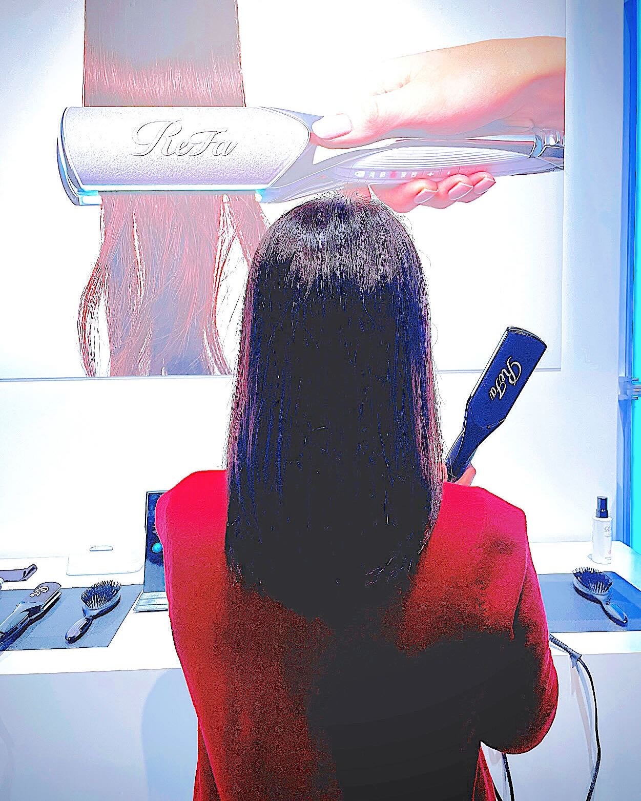 リファパワーストレートアイロン プロ/ReFa/ストレートアイロンを使ったクチコミ(8枚目)