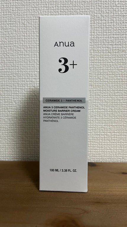 3セラミドパンテノールモイスチャーバリアクリーム/Anua/フェイスクリームを使ったクチコミ(1枚目)