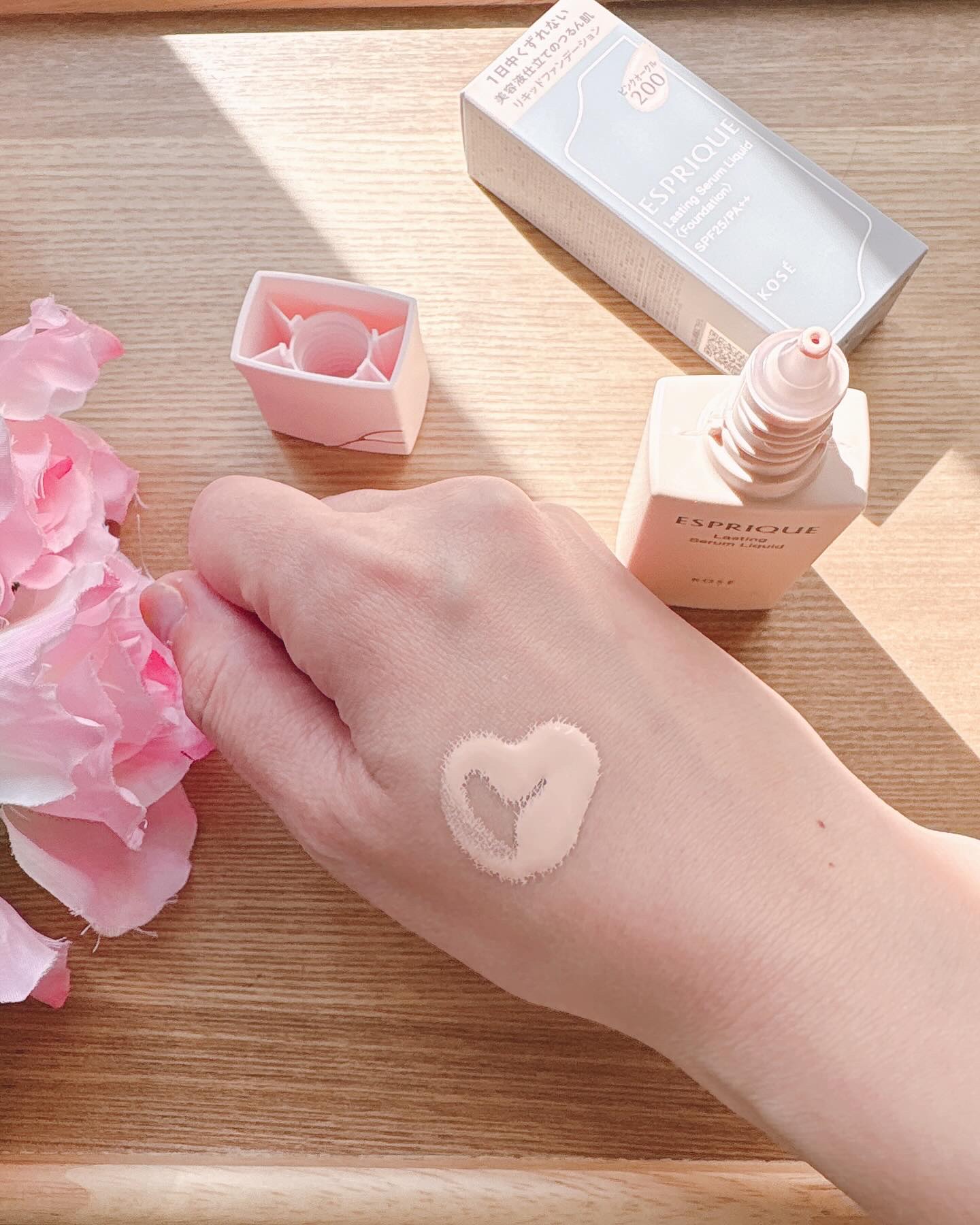 ラスティング セラム リキッド/ESPRIQUE/リキッドファンデーションを使ったクチコミ（3枚目）