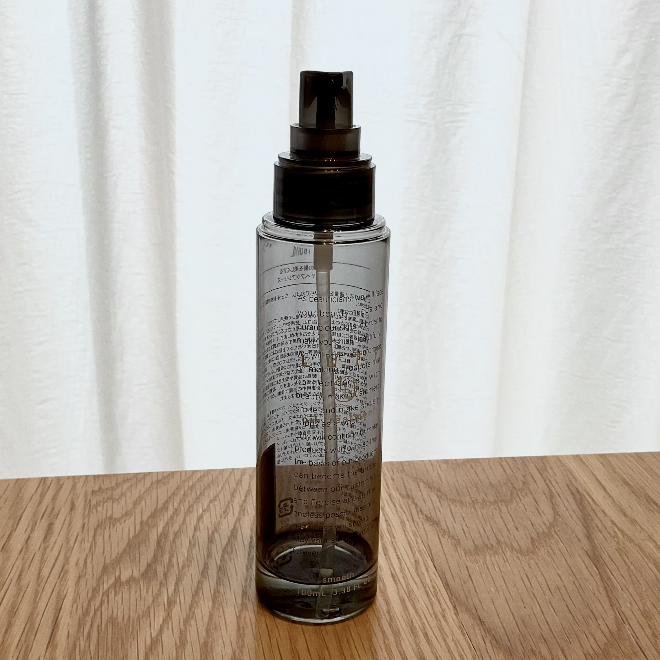 ルーティー ヘアオイル スムース 100ml/LUTY/ヘアオイルを使ったクチコミ（1枚目）