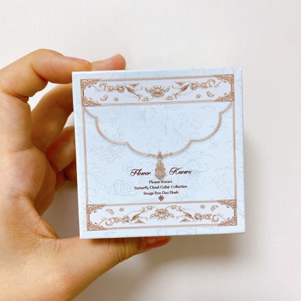 胡蝶雲肩ブラッシュデュオ<チークカラー> /FlowerKnows/パウダーチークを使ったクチコミ(5枚目)