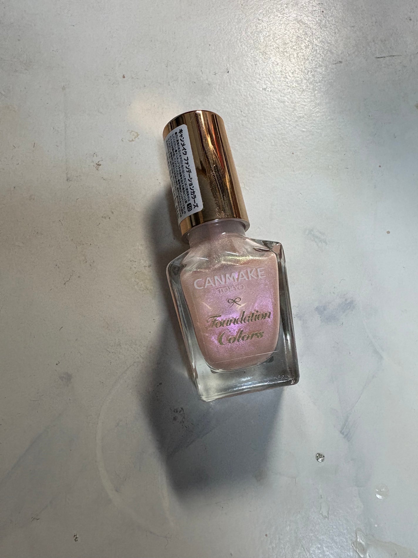 ファンデーションカラーズ/キャンメイク/マニキュアを使ったクチコミ(2枚目)