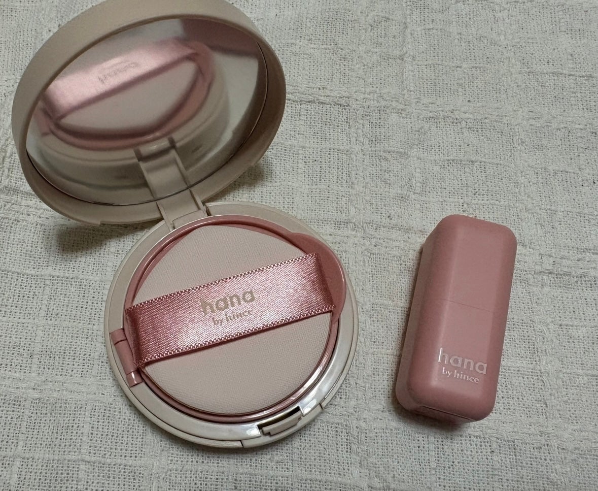レイヤーフィットクッション/hana by hince/クッションファンデーションを使ったクチコミ(4枚目)