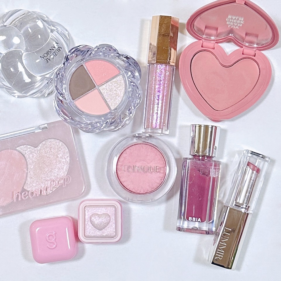 ハートポップデュオブラッシャー/ETUDE/パウダーチークを使ったクチコミ（1枚目）