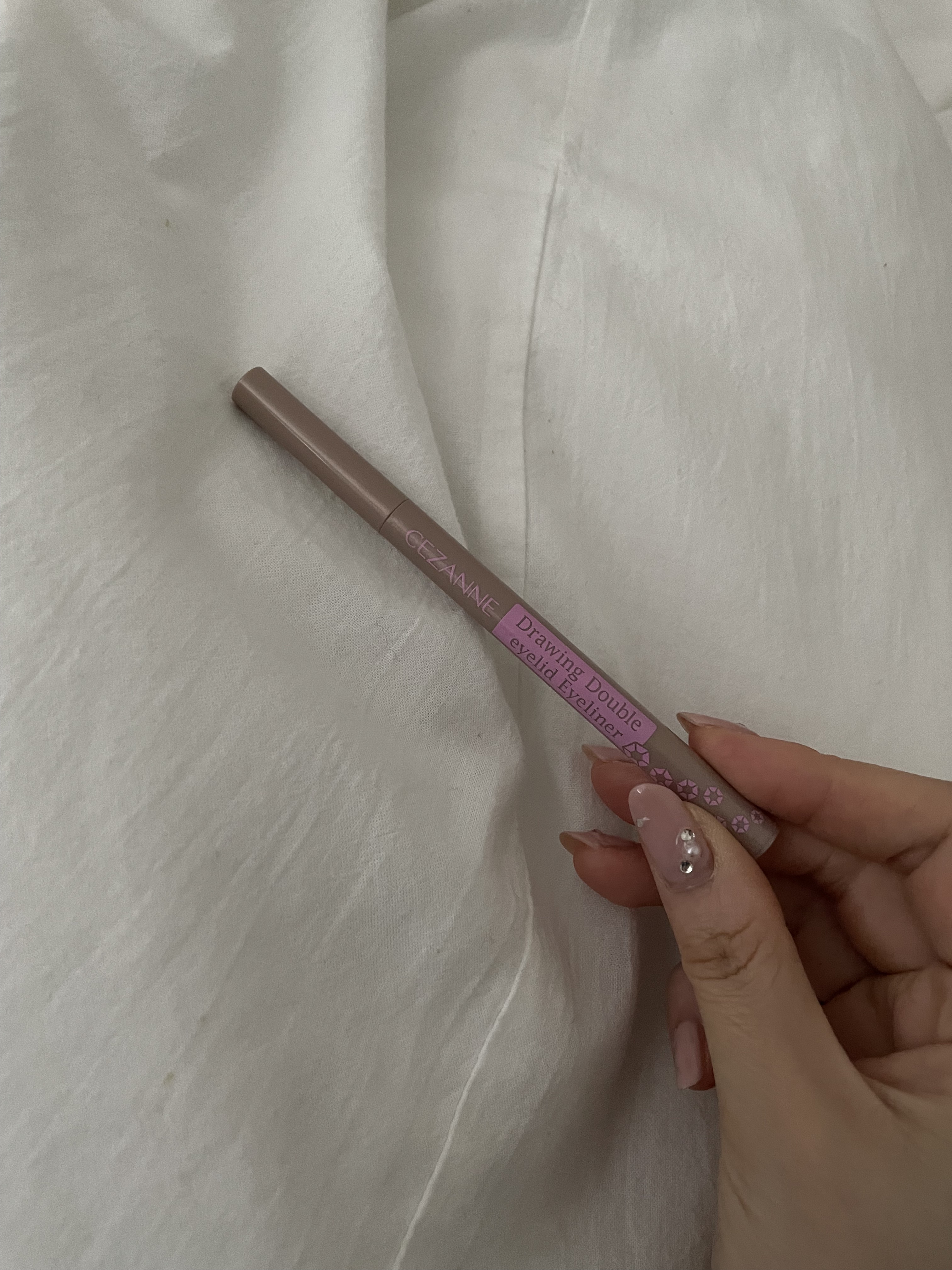 描くふたえアイライナー/CEZANNE/リキッドアイライナーを使ったクチコミ（1枚目）