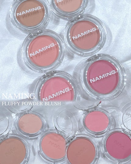 ネーミング フラッフィーパウダーブラッシュ/NAMING./パウダーチークを使ったクチコミ(1枚目)