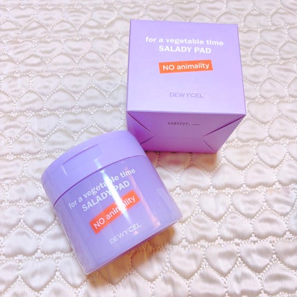 SALADY PAD 70EA/DEWYCEL/拭き取り化粧水を使ったクチコミ(2枚目)