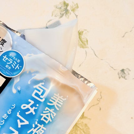 薬用リンクルエッセンスマスク ホワイト/なめらか本舗/シートマスク・パックを使ったクチコミ(4枚目)