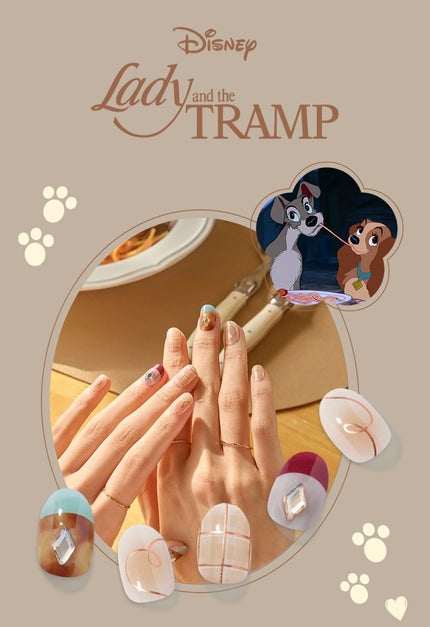 セミキュアジェルネイル(ハンド)/ohora/ネイルシールを使ったクチコミ(4枚目)