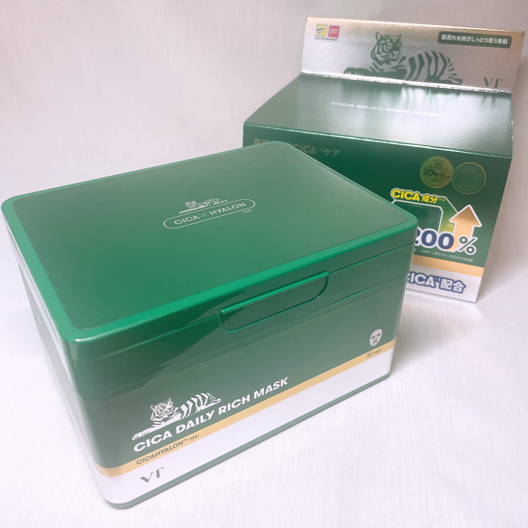 CICA デイリーリッチマスク/VT/シートマスク・パックを使ったクチコミ（2枚目）