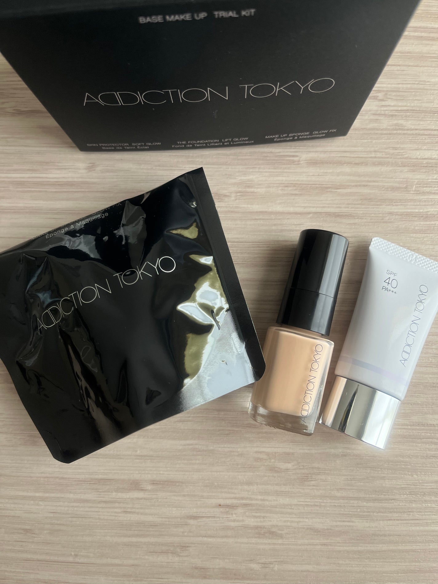 アディクション ベースメイクアップ トライアルキット/ADDICTION/トライアルキットを使ったクチコミ(1枚目)