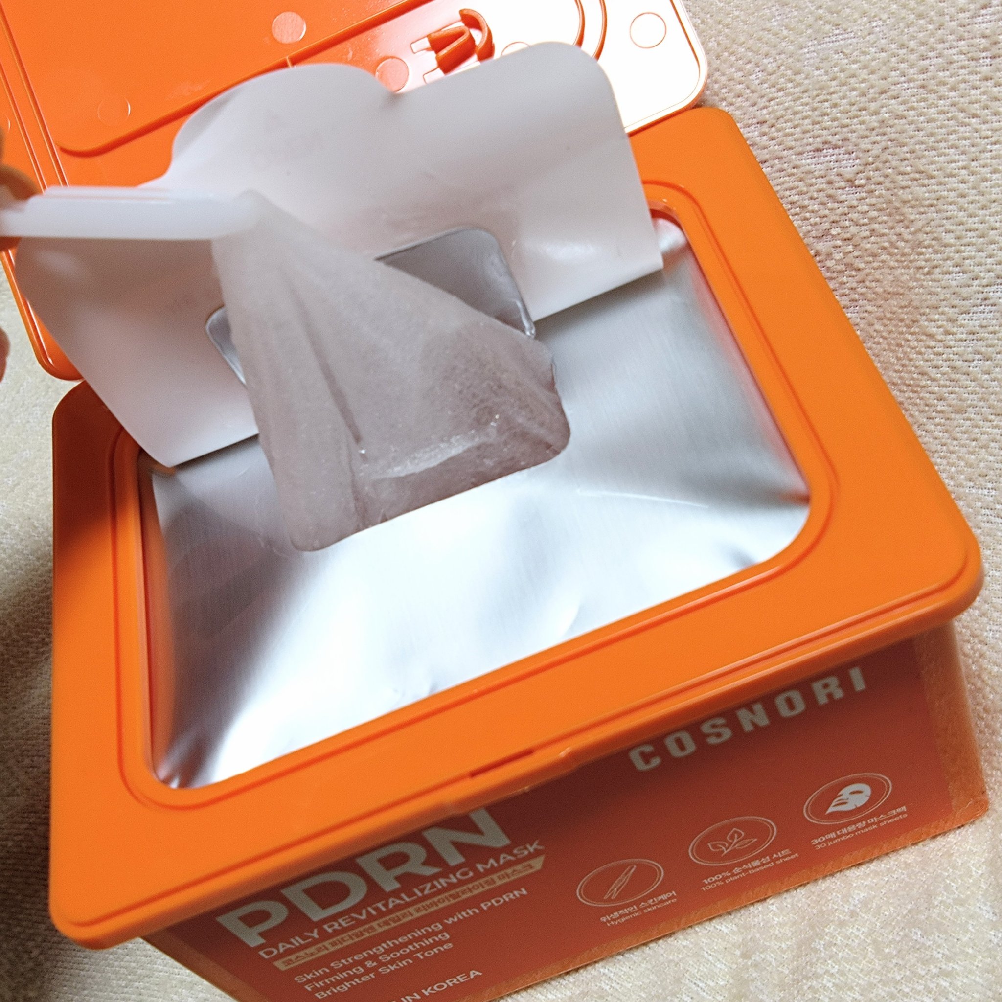 PDRNデイリーマスクパック/COSNORI/その他スキンケアを使ったクチコミ（3枚目）