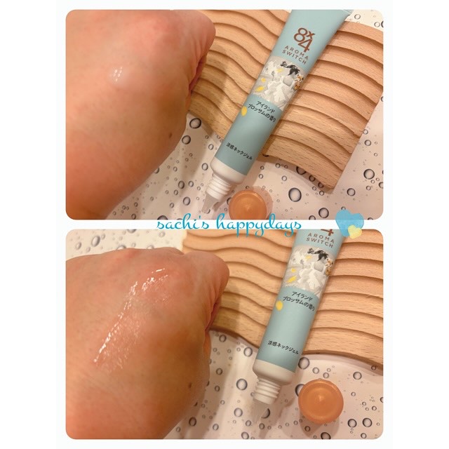 8x4 アロマスイッチ 涼感ネックジェル アイランドブロッサムの香り/８ｘ４/デオドラント・制汗剤を使ったクチコミ（2枚目）