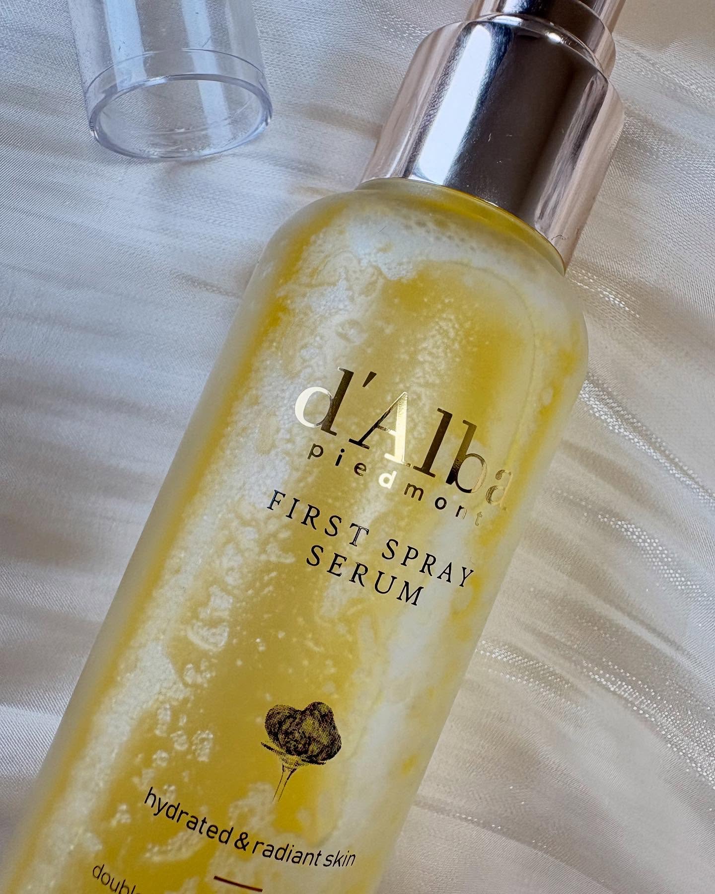 ダルバ ホワイトトリュフファーストスプレーセラム/ダルバ/ミスト状化粧水を使ったクチコミ（3枚目）