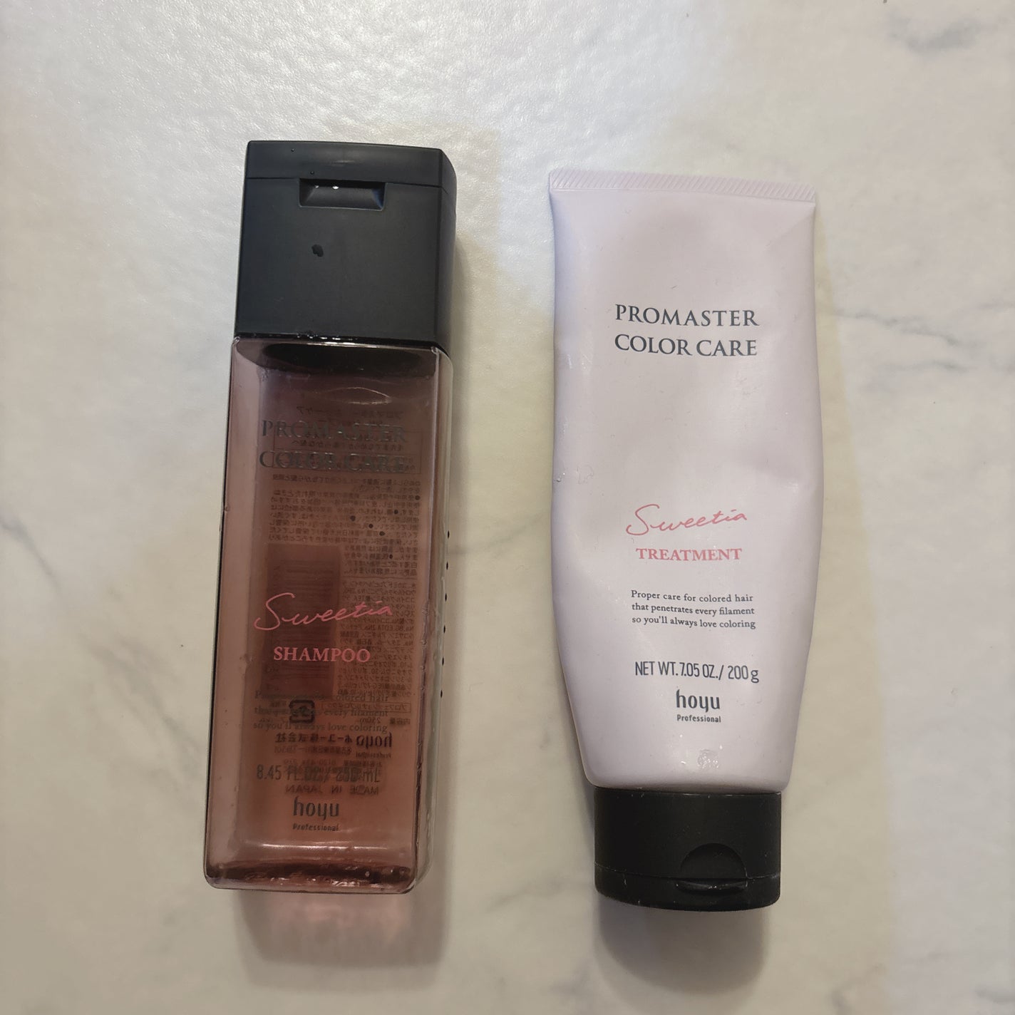 シャンプー/ヘアトリートメント スウィーティアライン/プロマスター カラーケアLX/サロンシャンプーを使ったクチコミ(1枚目)