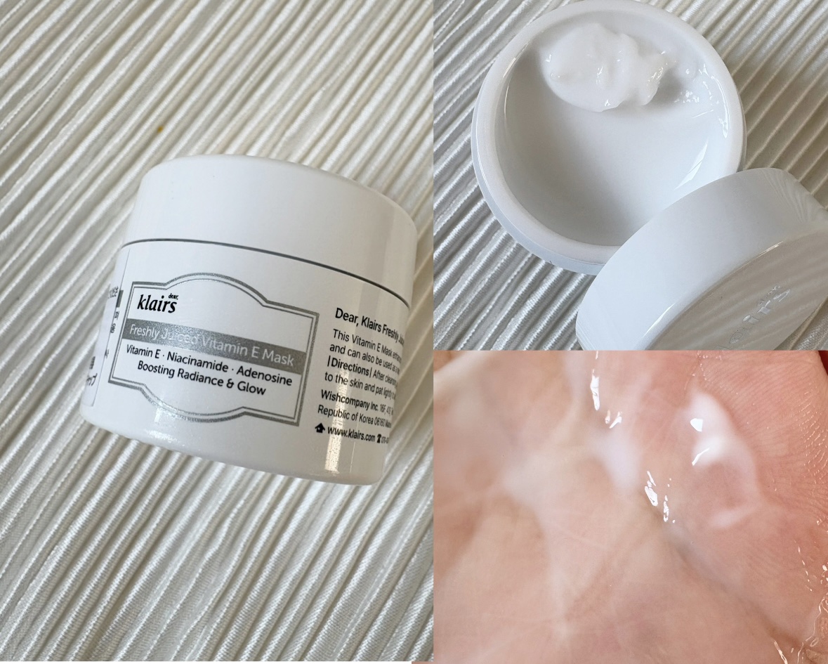フレッシュリージュースドビタミンEマスク(90g)/Klairs/フェイスクリームを使ったクチコミ（3枚目）