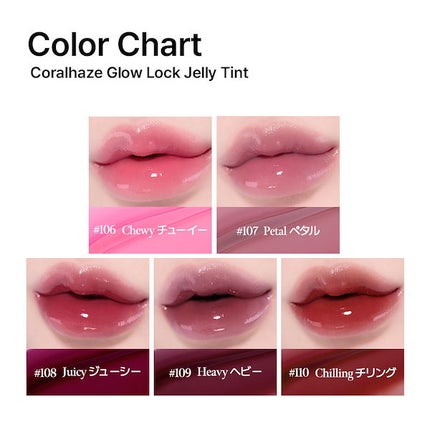 グロウロックゼリーティント/Coralhaze/リップティントを使ったクチコミ(4枚目)