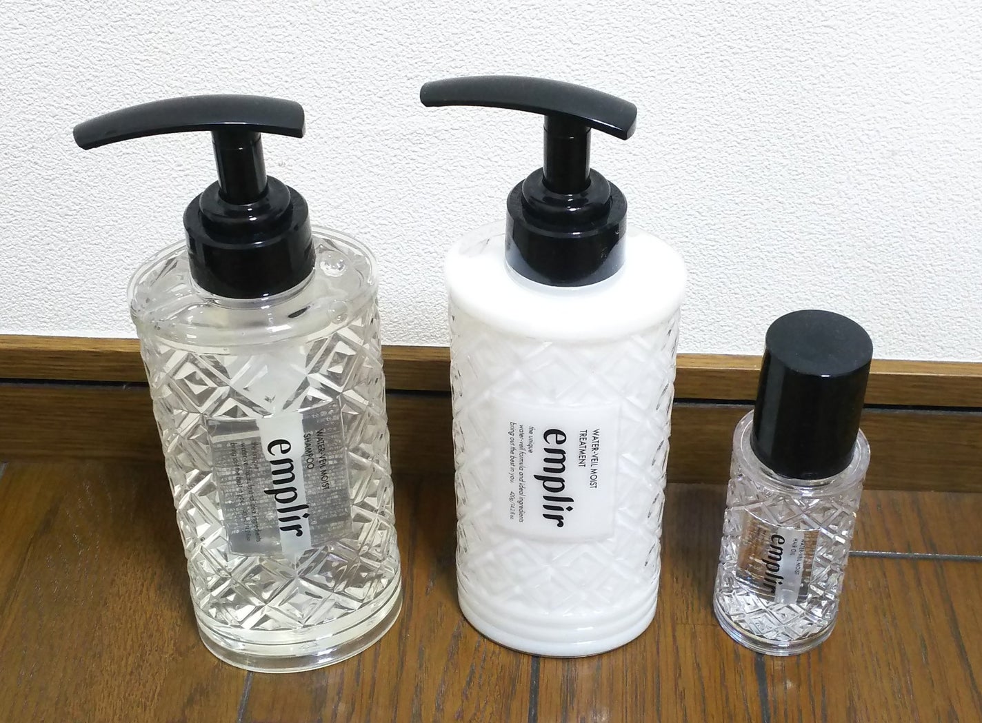 ウォーターベール モイストシャンプー/トリートメント/emplir/市販シャンプーを使ったクチコミ(1枚目)