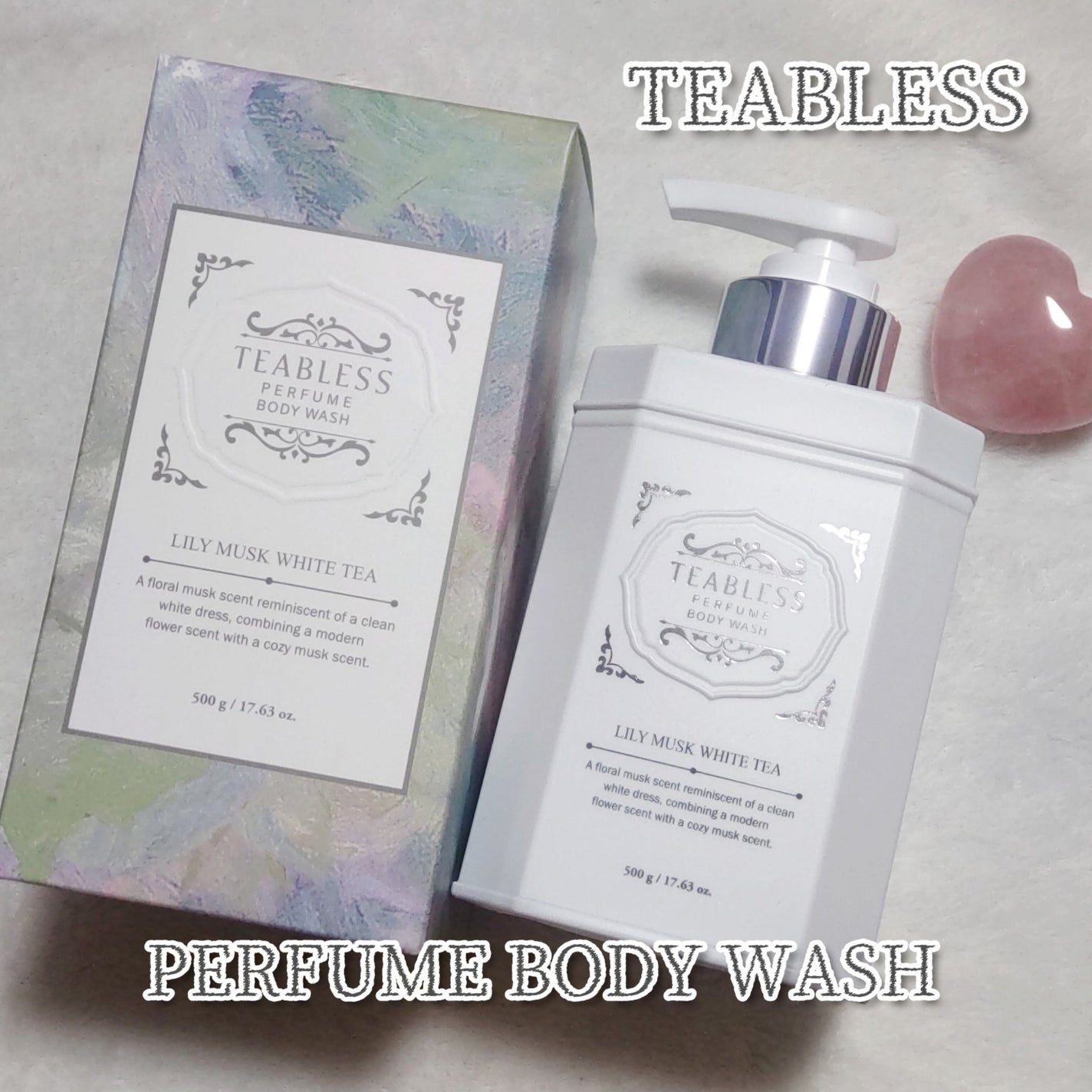 パフュームボディウォッシュ リリームスクホワイトティー/TEABLESS/ボディソープを使ったクチコミ(1枚目)