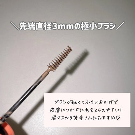 フィルム眉カラー/デジャヴュ/眉マスカラを使ったクチコミ(2枚目)