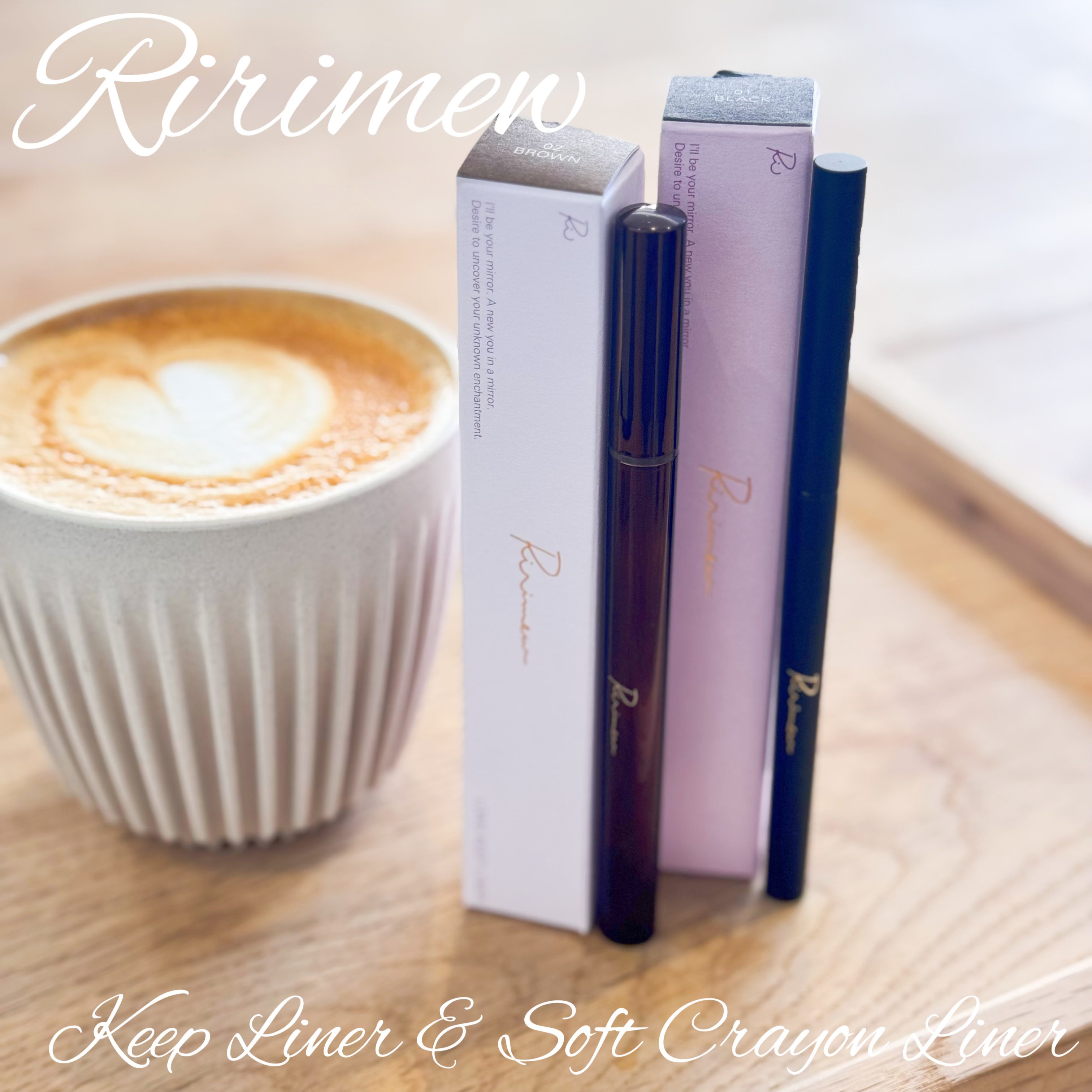 リリミュウ ロングキープライナー/Ririmew/リキッドアイライナーを使ったクチコミ（1枚目）